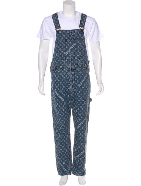 supreme x louis vuitton overalls replica